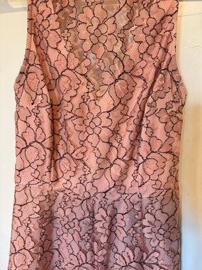 Speechless Blush Pink Floral Lace Sheer Chemise